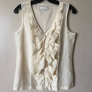 Banana Republic (Retail) Ruffled Tank